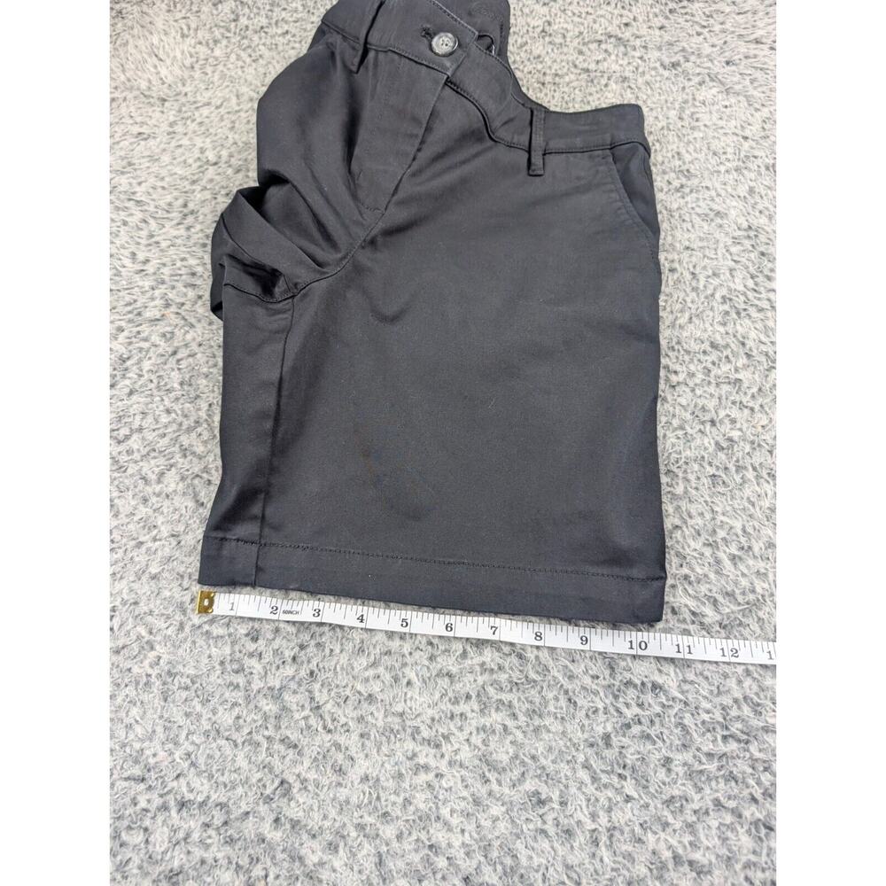 Tommy Bahama Shorts Womens 30 Black Chino Stretch Preppy Normcore Casual Mom - Picture 7 of 8